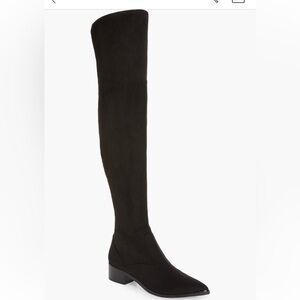 Marc Fisher Yakira Black Over the Knee Boots